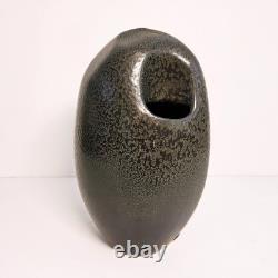Vintage Reid Ozaki Studio Pottery Stoneware Vase Ikebana