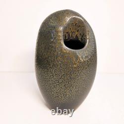 Vintage Reid Ozaki Studio Pottery Stoneware Vase Ikebana