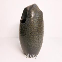 Vintage Reid Ozaki Studio Pottery Stoneware Vase Ikebana