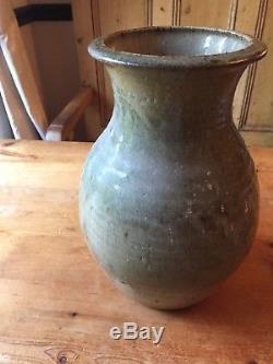 Vintage Reto Very Large Studio Pottery Vase By Russell Collins