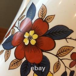 Vintage/Retro J&G Meakin Studio Blue/Red Flowers Coffee Pot