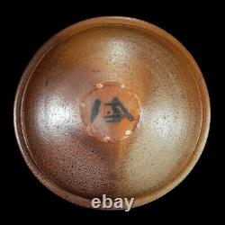 Vintage Richard Hieb Studio Art Pottery Bowl Vase California Artist Mid-century