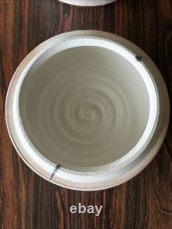 Vintage Richard Mahaffey Studio Pottery Clay Vessel Lidded