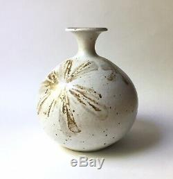 Vintage Robert Maxwell As Is Floral Studio Pottery Vase 9 California Modernism