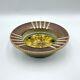 Vintage Robert Maxwell California Studio Pottery Ashtray Glass Bottom MCM