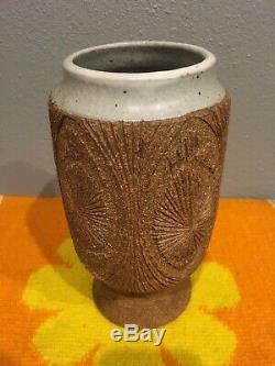 Vintage Robert Maxwell Studio California Pottery Vase Planter Signed