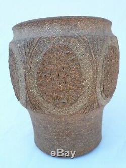 Vintage Robert Maxwell Studio Pottery Vase Planter Signed