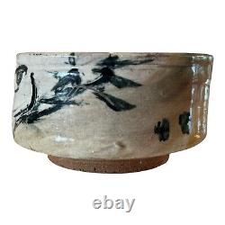 Vintage Ron Meyers Studio Art Earthenware Glazed Pottery Tea Bowl Low Bowl