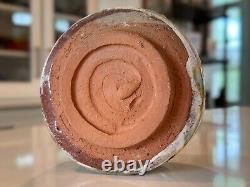 Vintage Ron Meyers Studio Art Earthenware Glazed Pottery Tea Bowl Low Bowl