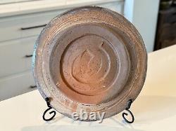 Vintage Ron Meyers Studio Art Earthenware Pottery Plate Chicken