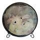 Vintage Ron Meyers Studio Art Earthenware Pottery Plate, Chicken Design