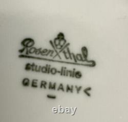 Vintage Rosenthal Studio Line White Bisque Porcelain Vase Rosamunde Nairac