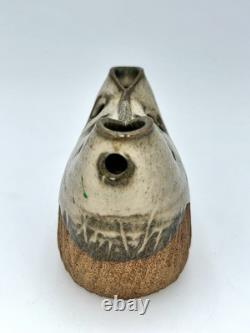 Vintage Sculptural Studio Pottery Vessel by Mishi Nojima