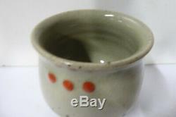 Vintage Shigeo Shiga Vase Pot Australian MID Century Pottery Studio Artist