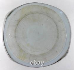 Vintage Signed Byron Temple Studio Pottery Free Form Platter Contemporary Art