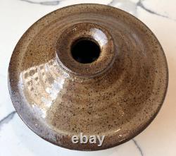 Vintage Signed Carl Sheehan Studio Art Pottery Two Piece Bowl w Lid Decor Gifts