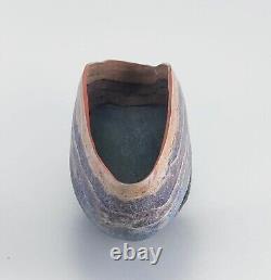 Vintage Signed Coco Schoenberg Studio Art Pottery Sculptural Vessel Vase