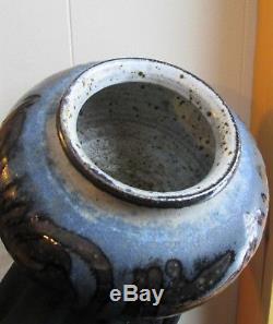 Vintage Signed GERRY WILLIAMS Studio Art Pottery Stoneware VASE MASTER Potter