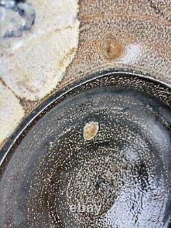 Vintage Signed Hand Thrown Studio Art Pottery 14 Bowl Deep Beautiful Design