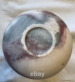 Vintage Signed Pottery Vase