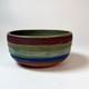 Vintage Signed Studio Pottery Bowl S. Ryder Dated 1970 Hand Thrown Stoneware
