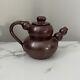 Vintage Signed Studio Pottery Ceramic Abstract Teapot