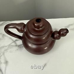 Vintage Signed Studio Pottery Ceramic Abstract Teapot