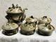 Vintage Signed Studio Pottery Tureen Spoon & 5 Soup Bowls