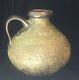 Vintage Signed Studio Pottery Volcanic Glaze Pot Vase MCM