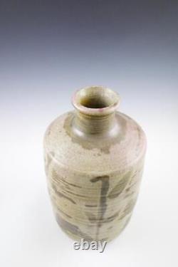 Vintage Signed Trapp Studio Art Pottery Asian Inspired Vase