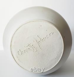Vintage Southwest Modern Art Studio Ceramic Pottery Vase Signed Christy Johnson