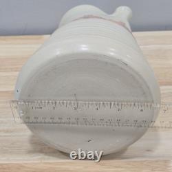 Vintage Southwestern Studio Pottery Large Pitcher Signed Shuti Boho Tribal Art