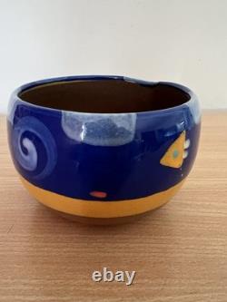 Vintage Steve Fullmer Studio Pottery Terracotta Bowl Signed RARE! New Zealand