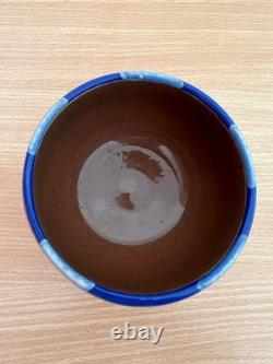 Vintage Steve Fullmer Studio Pottery Terracotta Bowl Signed RARE! New Zealand