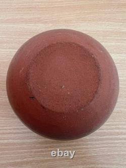 Vintage Steve Fullmer Studio Pottery Terracotta Bowl Signed RARE! New Zealand
