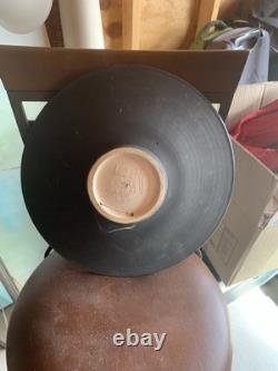 Vintage Studio Art 1970s Hand Made Pottery Signed Plate