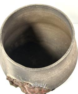 Vintage Studio Art Ceramic Pottery Baby Faces Urn Vase Pot Planter