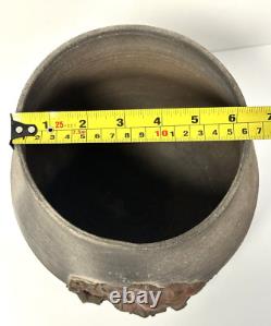 Vintage Studio Art Ceramic Pottery Baby Faces Urn Vase Pot Planter