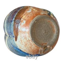 Vintage Studio Art Glazed Ceramic Pottery Sake Bottle (Makoto Yabe)