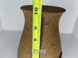 Vintage Studio Art Handmade Pottery Vase Signed Dale Ferguson Made In Cali, USA