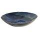 Vintage Studio Art Pottery Bowl Cobalt Blue Large Centerpiece Drip Glaze 12