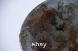 Vintage Studio Art Pottery Bowl Hand Thrown 1998 Artist Signed Drip Glaze