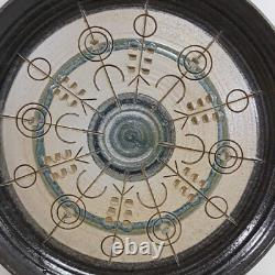 Vintage Studio Art Pottery Centerpiece Platter Handmade Wheel Thrown Jack Mason