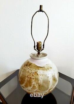 Vintage Studio Art Pottery Ceramic MID Century Modern Table Lamp 24