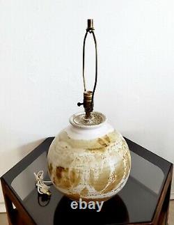 Vintage Studio Art Pottery Ceramic MID Century Modern Table Lamp 24