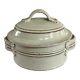 Vintage Studio Art Pottery Covered Tureen Casserole Dish Signed Tyrone Larson