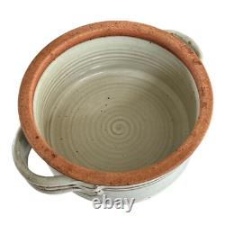 Vintage Studio Art Pottery Covered Tureen Casserole Dish (Signed, Tyrone Larson)