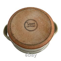 Vintage Studio Art Pottery Covered Tureen Casserole Dish (Signed, Tyrone Larson)