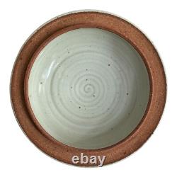 Vintage Studio Art Pottery Covered Tureen Casserole Dish (Signed, Tyrone Larson)