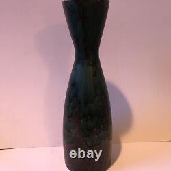 Vintage Studio Art Pottery Drip Glaze Vase Germany